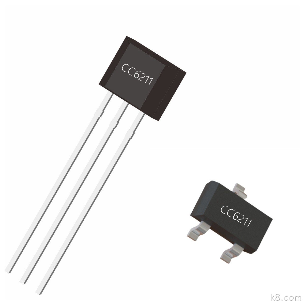 CC6211单极微功耗霍尔元件 TWS蓝牙耳机磁控开关