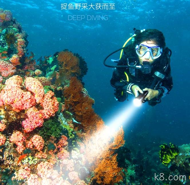 潜水手电筒中霍尔IC的工作原理